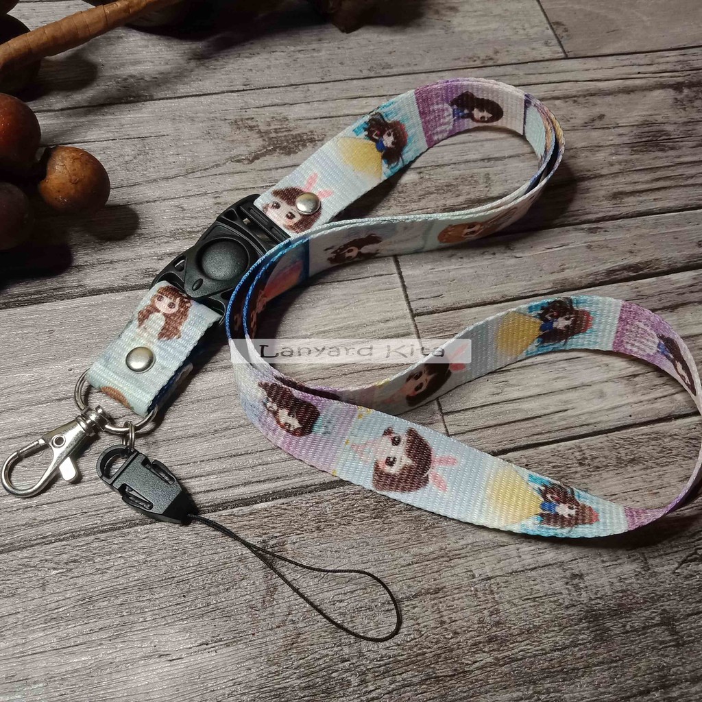 Jual Tali Gantungan Handphone HP Name Tag ID Card Phone Strap Lanyard ...