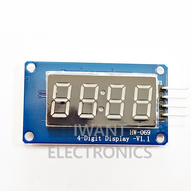 Jual TM1637 4 DIGIT DISPLAY 7 SEGMENT DISPLAY JAM MODULE | Shopee Indonesia