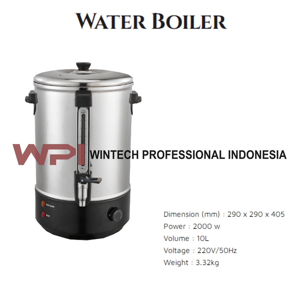 Jual Crown WB10 Cylinder Water Boiler Tabung Pemanas Air Pakai Listrik Kapasitas 10 Liter