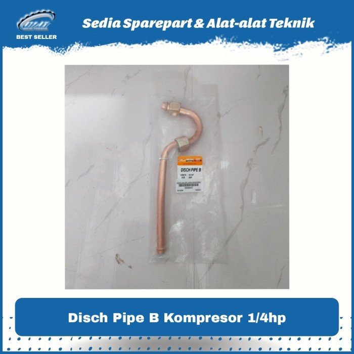 Jual Pipa Tanda Tanya Tembaga Disch Pipe B Kompressor 1/4Hp | Shopee ...