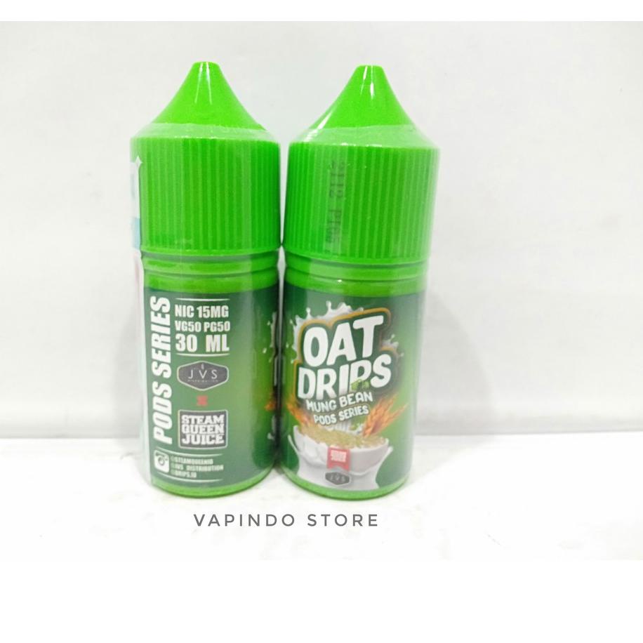 Jual Salt Oat Drips V Mung Bean Ml Nic Mg Saltnic Steamqueen E Liquid Shopee Indonesia