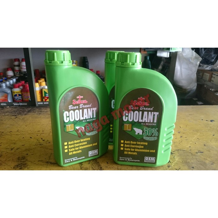 Jual AIR RADIATOR / COOLANT SEIKEN WARNA HIJAU 1 LITER ORIGINAL ...