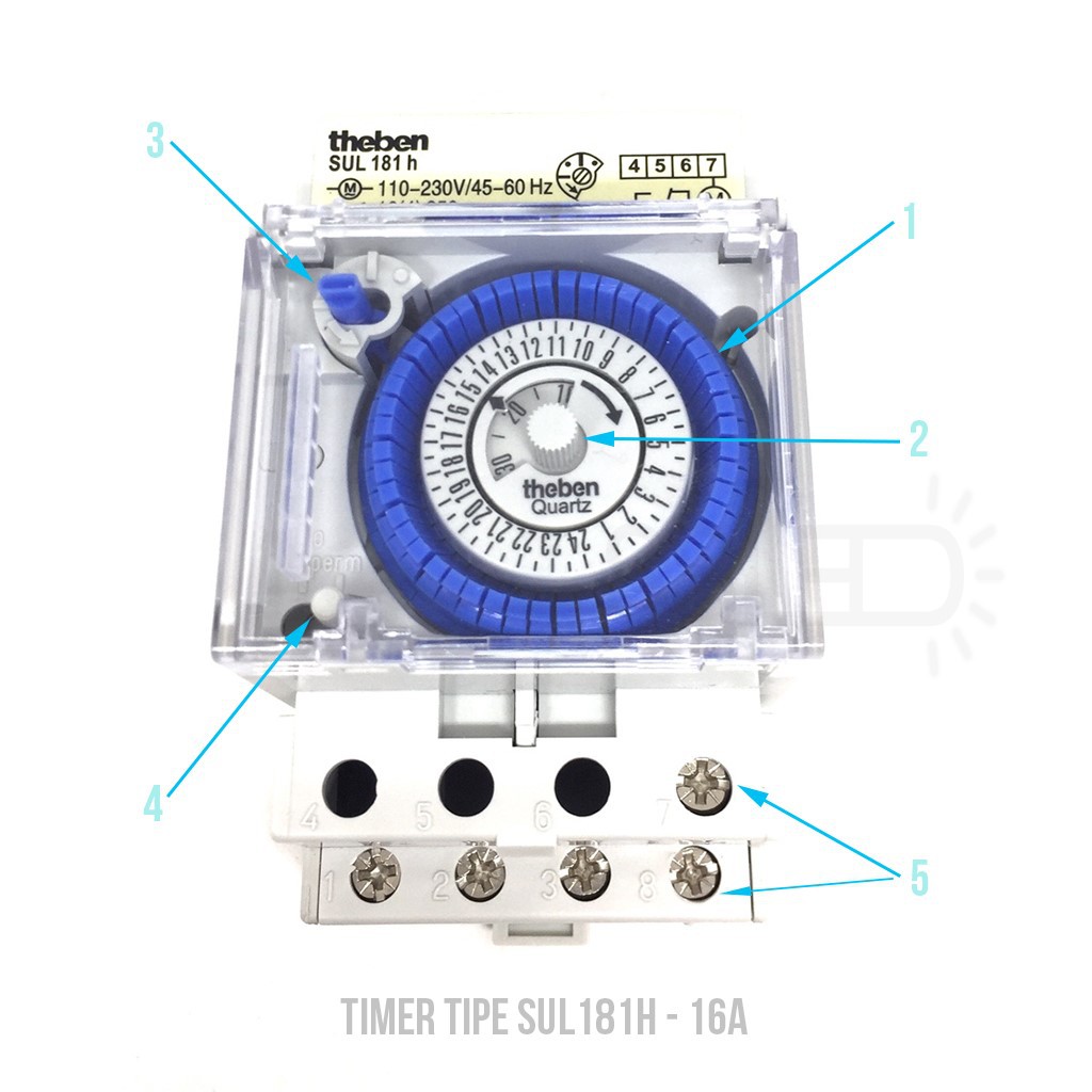 Jual Time Switch Theben SUL181h Timer Analog 220V | Shopee Indonesia