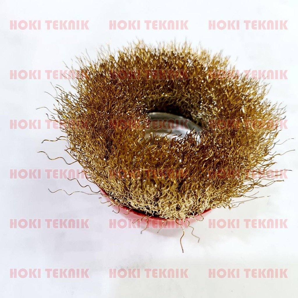 Jual Sikat Kawat Mangkok Gerinda Cup Brush Gerinda Tangan 3" Shopee