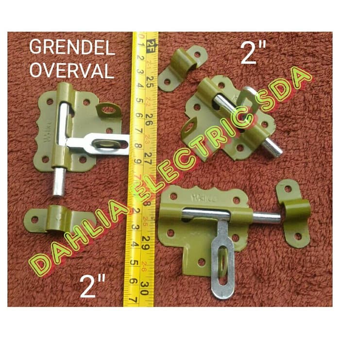 Jual GRENDEL OVERVAL 2