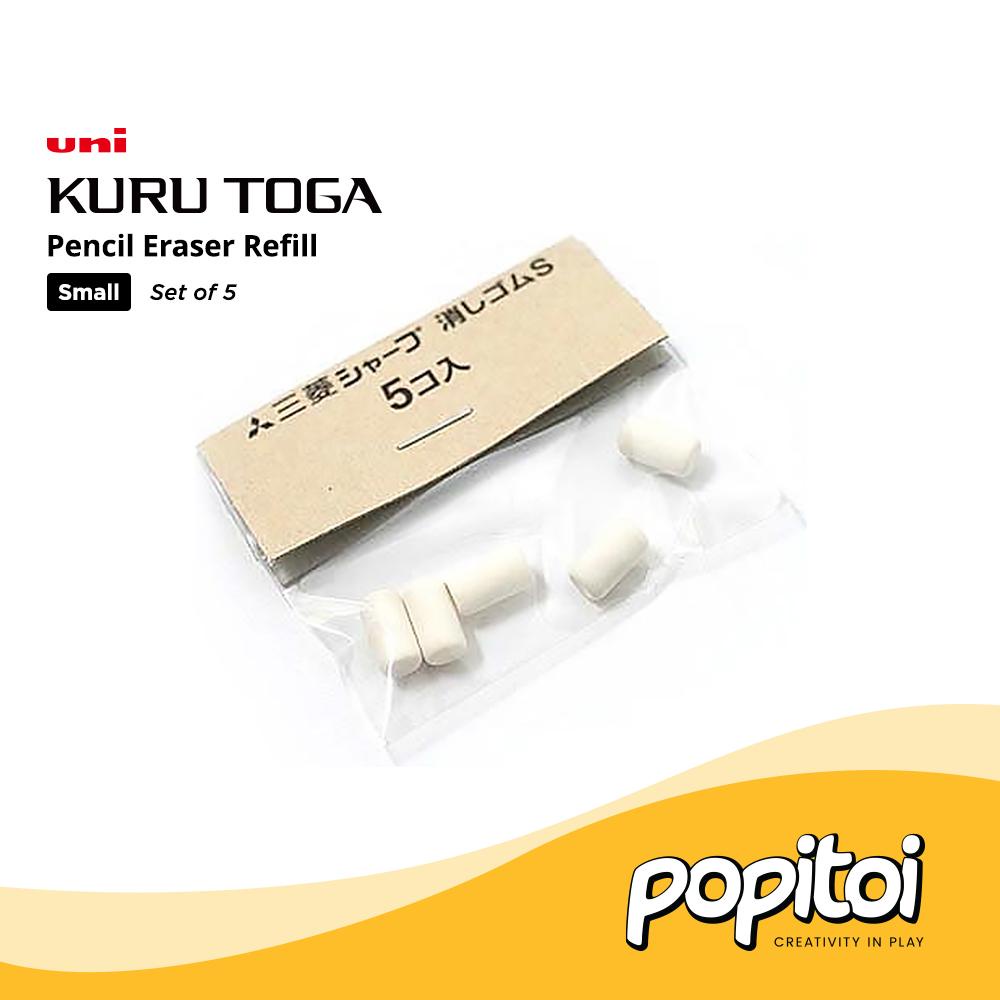 Jual UNI Kuru Toga Mechanical Pencil Eraser Refill (5 pcs) Isi Ulang