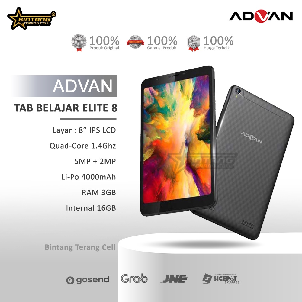 Jual [Promo Tablet Murah]Advan Tab 8 Belajar Elite 3GB/16GB Resmi Advan ...