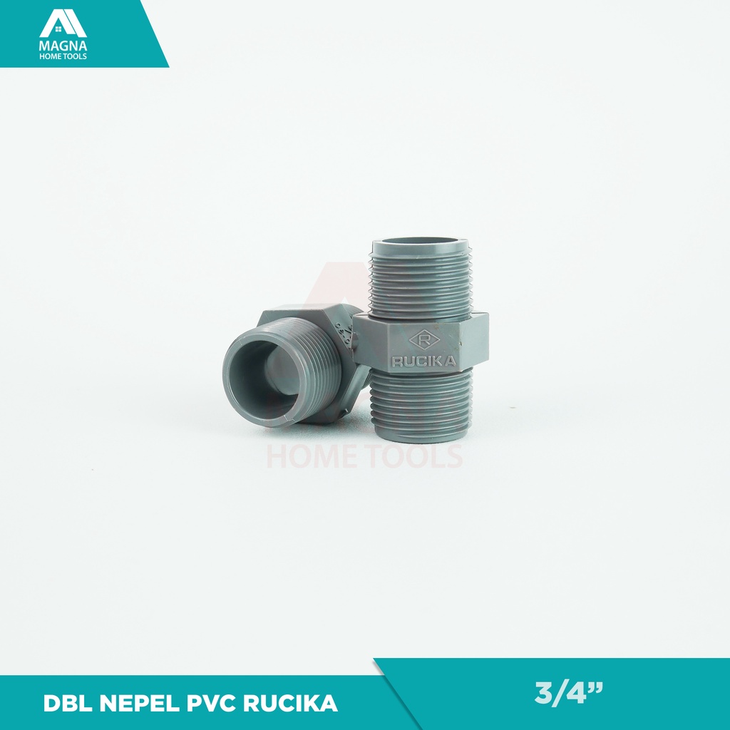 Jual Double Nepel Pvc Rucika Sock Drat Luar Nepel Drat Luar