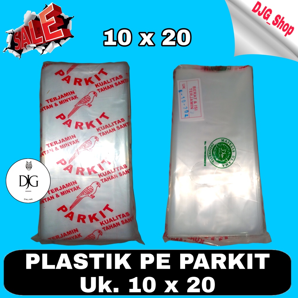 Jual Plastik Parkit Berbagai Ukuran Per 1 pack | Shopee Indonesia