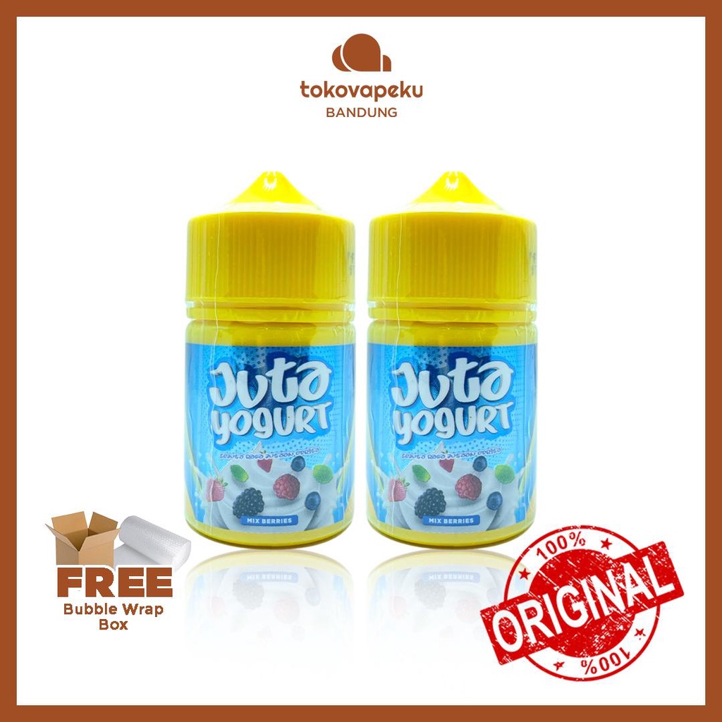 Jual Juta Yogurt Mix Berries Juta Yogurt Ml Original By Rsr Brew X Vapeboss Shopee Indonesia