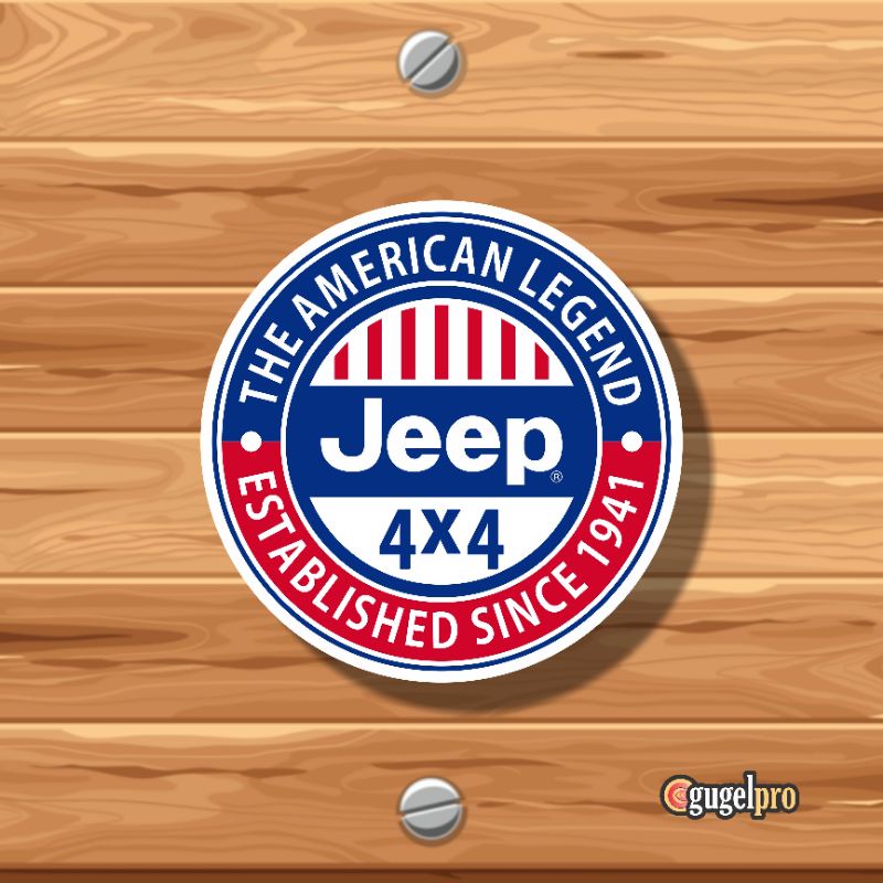 Jual Sticker Jeep American Legend | Shopee Indonesia