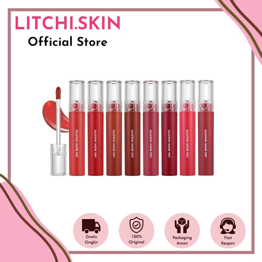 Jual LITCHI SKIN - ROMAND / ROM&ND Glasting Water Tint 8 Colors [BPOM  REGISTERED]