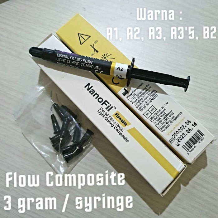 Jual Komposit Flowable Resin Nanofill Composite Flow | Shopee Indonesia