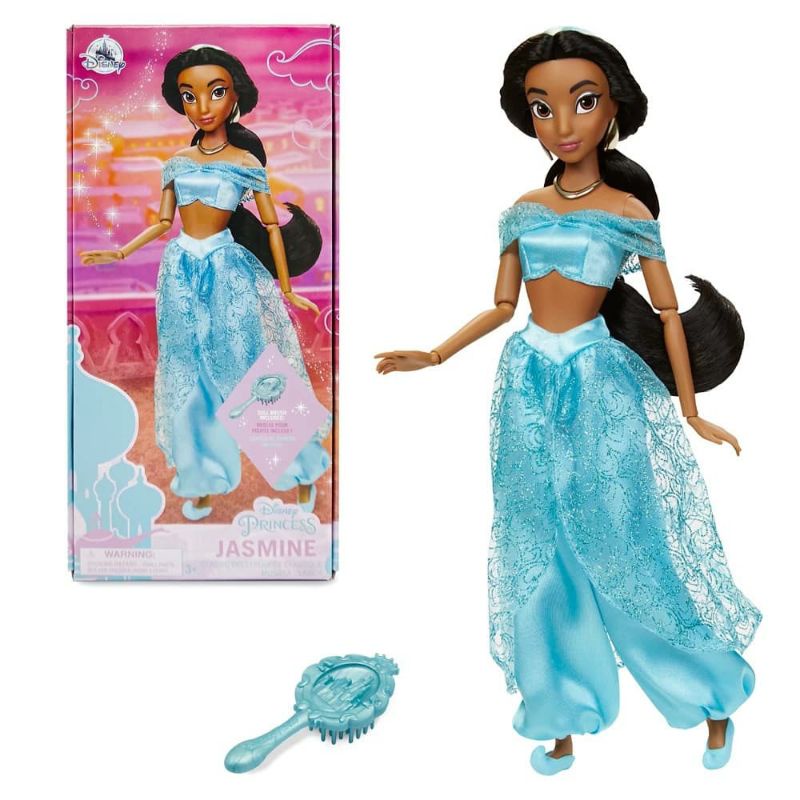 Jual Boneka Disney Princess Jasmine Classic Doll Original Disney Store ...