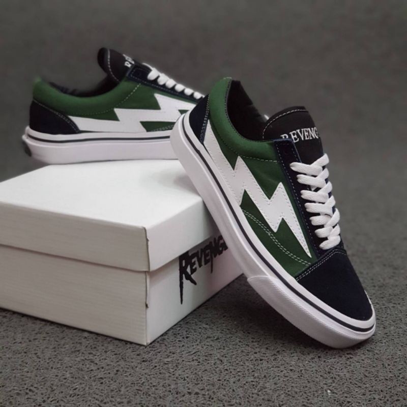 Jual SEPATU MURAH REVENGE X STORM CLASSIC HIJAU HITAM Shopee Indonesia