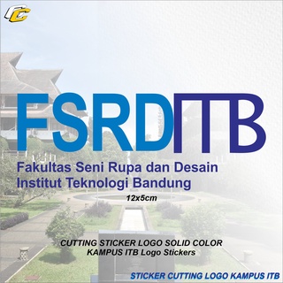 Jual STICKER FSRD - ITB SENIRUPA DAN DESAIN INSTITUT TEKNOLOGI BANDUNG ...