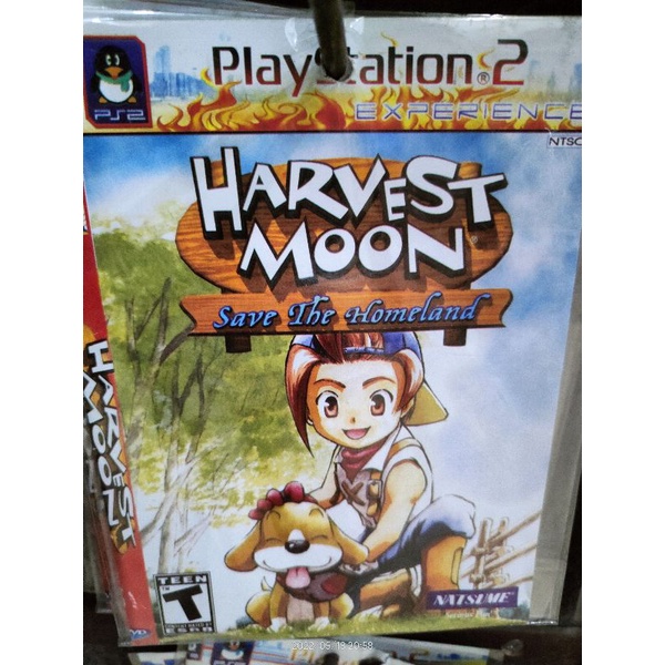 Jual kaset PS2 Harvest moon save the homeland Harvest moon a wonderful