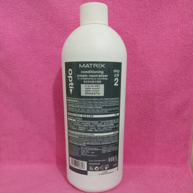 Jual Matrix Opti Straight/Smooth Step 2 Neutralizer 1000 ml / 1 Liter ...