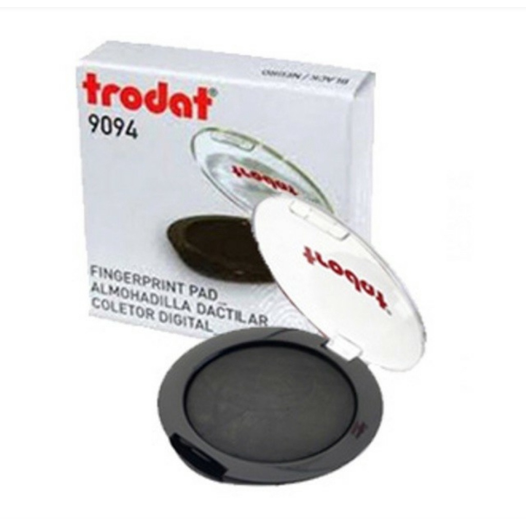 Jual Trodat Fingerprint Pad 9094 - Tinta Stempel Sidik Jari Warna Hitam ...