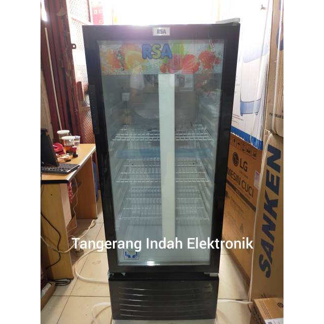 Jual Showcase RSA Agate 200 Lemari Pendingin Minuman | Shopee Indonesia