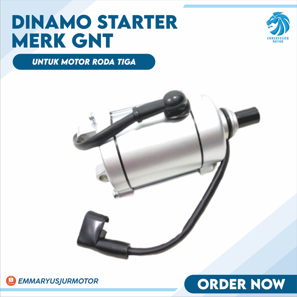 Jual DINAMO STARTER BESAR 200CC 11T ALL RODA TIGA VIAR KARYA TOSSA ...