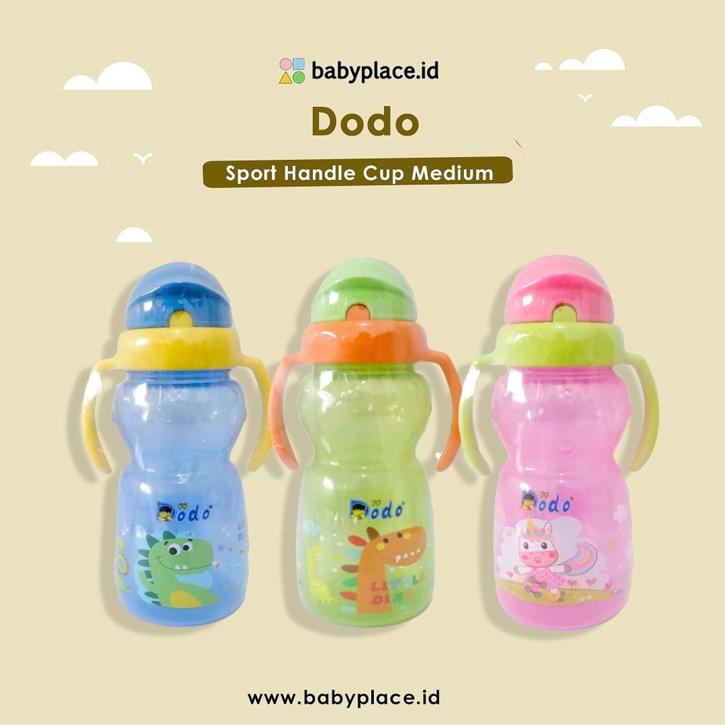 Jual DODO SPORT HANDLE CUP 6 OZ (3054) | Shopee Indonesia