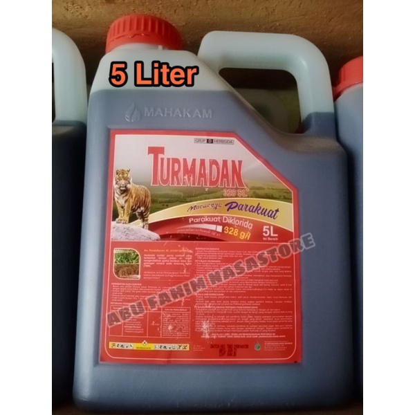 Jual Herbisida Turmadan 328 Sl 5 Liter Racun Kontak Racun Rumput