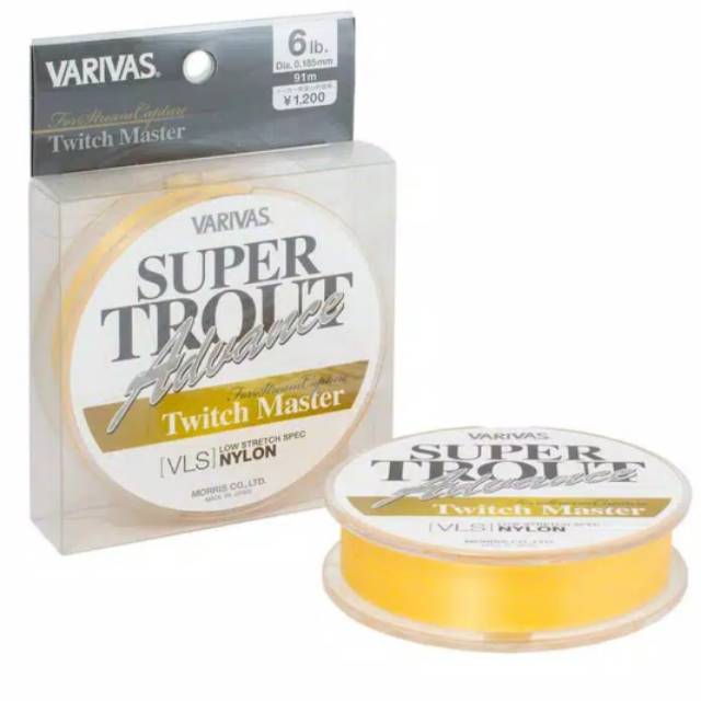 Varivas Super Trout Advance VA-G Nylonschnur 100m - Made In Japan