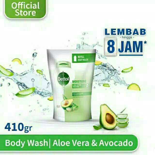 Jual Dettol Refill Body Wash 410ml | Shopee Indonesia