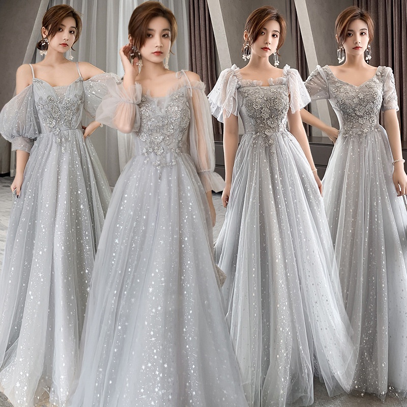 Jual Ready Solani Fashion Gaun Pengiring Pengantin Versi Korea