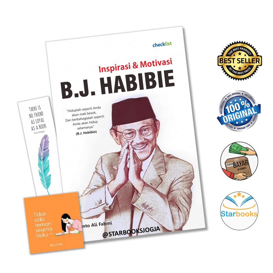 Jual NEW!! BUKU BIOGRAFI B.J HABIBIE: INSPIRASI & MOTIVASI - CHECKLIST ...