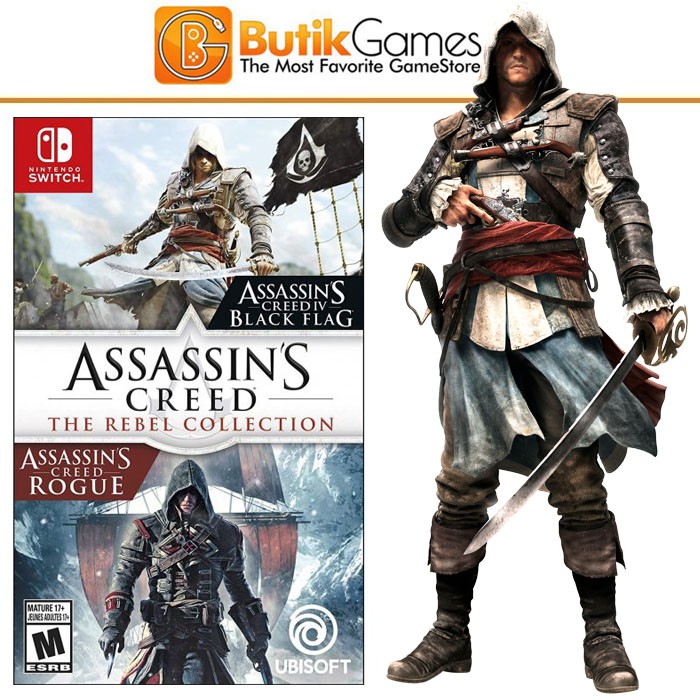 Jual Assassins Creed The Rebel Collection Switch Nintendo Switch ...