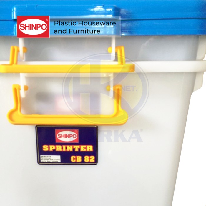 Jual SPRINTER CONTAINER BOX BERODA SHINPO 82 LITER | (Boks Plastik ...