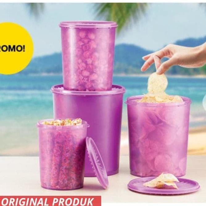 Jual Jual Toples Satu Set Makanan Jumbo Plastik Tupperware | Shopee ...