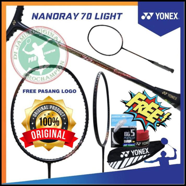 Jual Yonex Nanoray 70 Light Rudy Hartono Raket Badminton Original ...