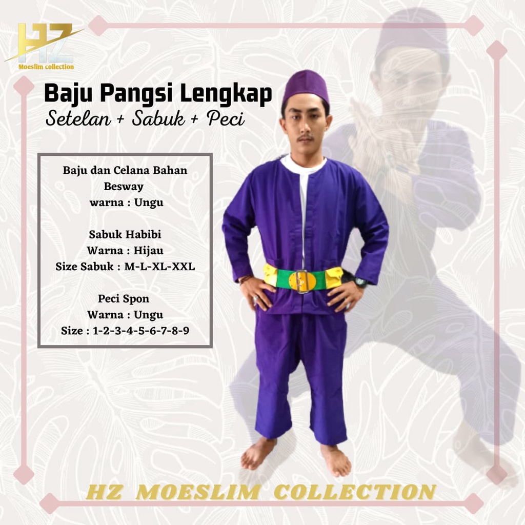 Jual Baju Pangsi Betawi Dewasa Paling Lengkap Langsung Pakai Baju Baju
