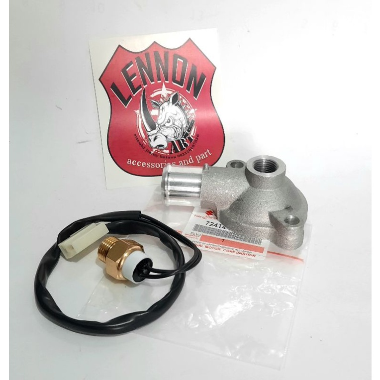 Jual switch dan cap thermostat rubahan suzuki jimny katana elektrik fan