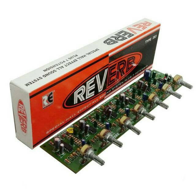 Jual Kit Echo Reverb 7 potensio / Kit Effect / hall effect | Shopee ...