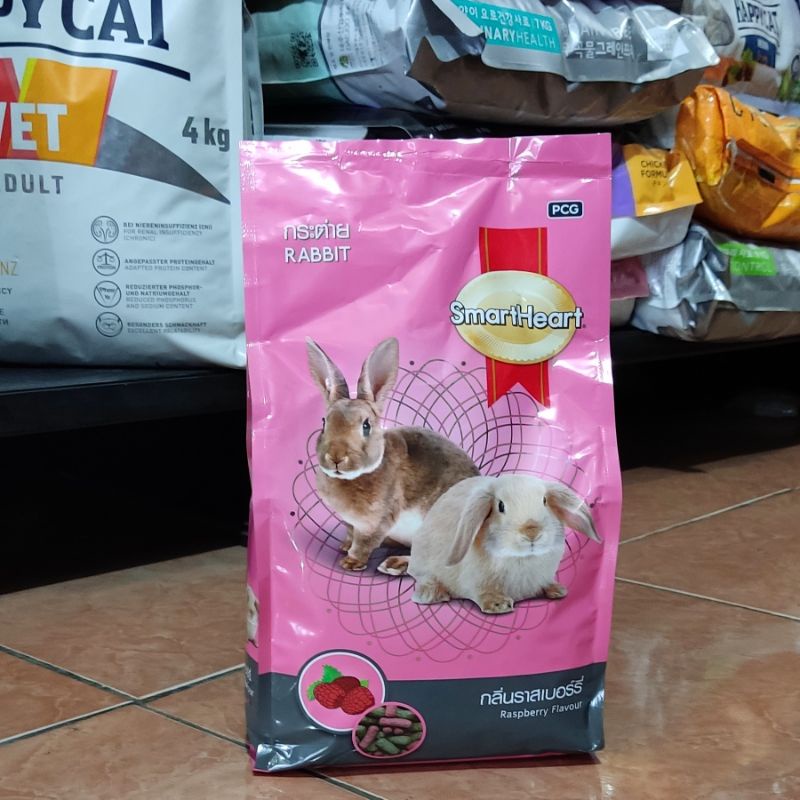 Jual Smart Heart Rabbit Rasberry Flavour 1kg - Pelet Pakan Kelinci ...