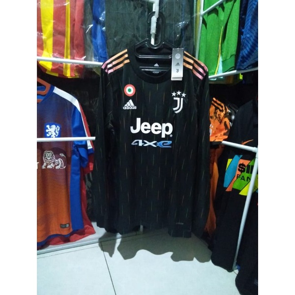 Jual jersey Juventus away 20212022 lengan panjang Shopee Indonesia