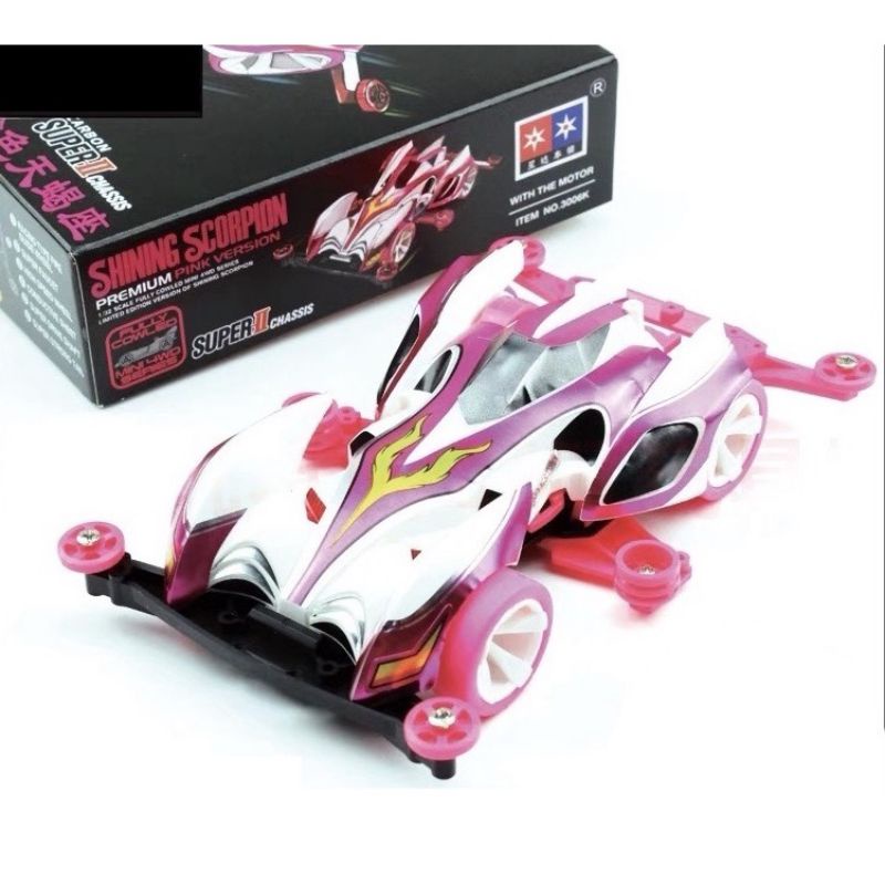 Jual TAMIYA DAXING SHINING SCORPION PINK SPECIAL (SUPER 2 CHASSIS ...