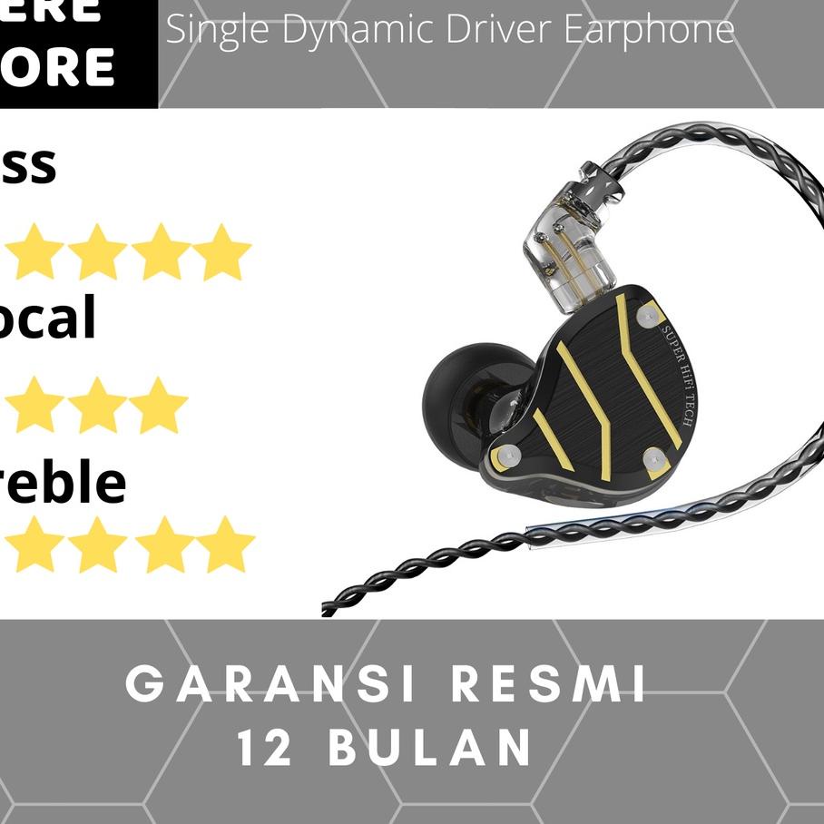 Jual Best - QKZ ZXN Basshead Hifi earphone with mic alt KZ EDX Pro ZS10 ...