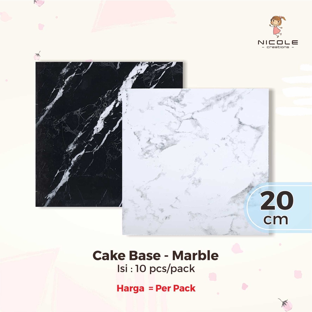 Jual Cake Base Tatakan Kue Alas Kue Bottom Marble Cake Cm By Nicole