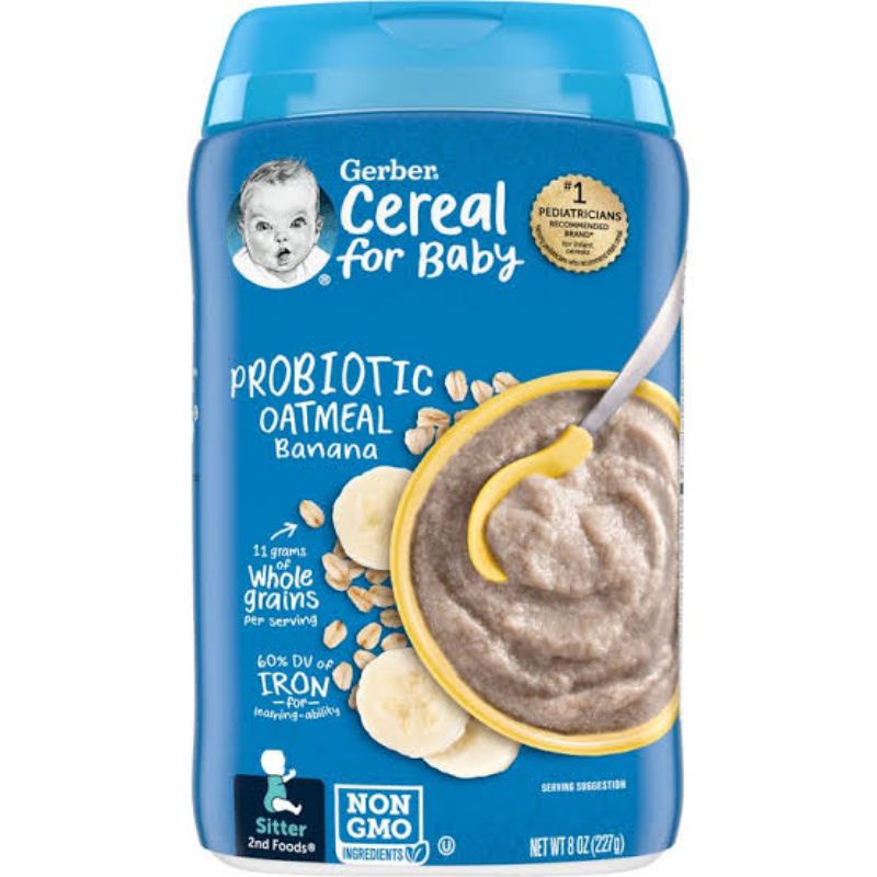 Gerber Cereal MPASI Bubur Bayi Rasa Buah 227gr