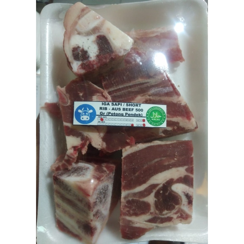 Jual DAGING IGA SAPI LOKAL / SHORT RIB SUPER 500 Gr | Shopee Indonesia
