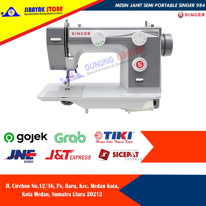 Jual Mesin Jahit Semi Portable Singer 984 Shopee Indonesia