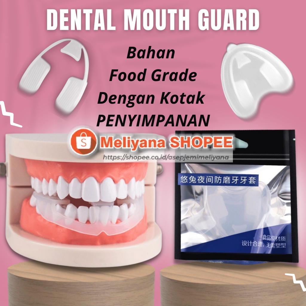 Jual ORIGINAL Dental Mouth Guard Bruxism Splint Night Teeth Tooth