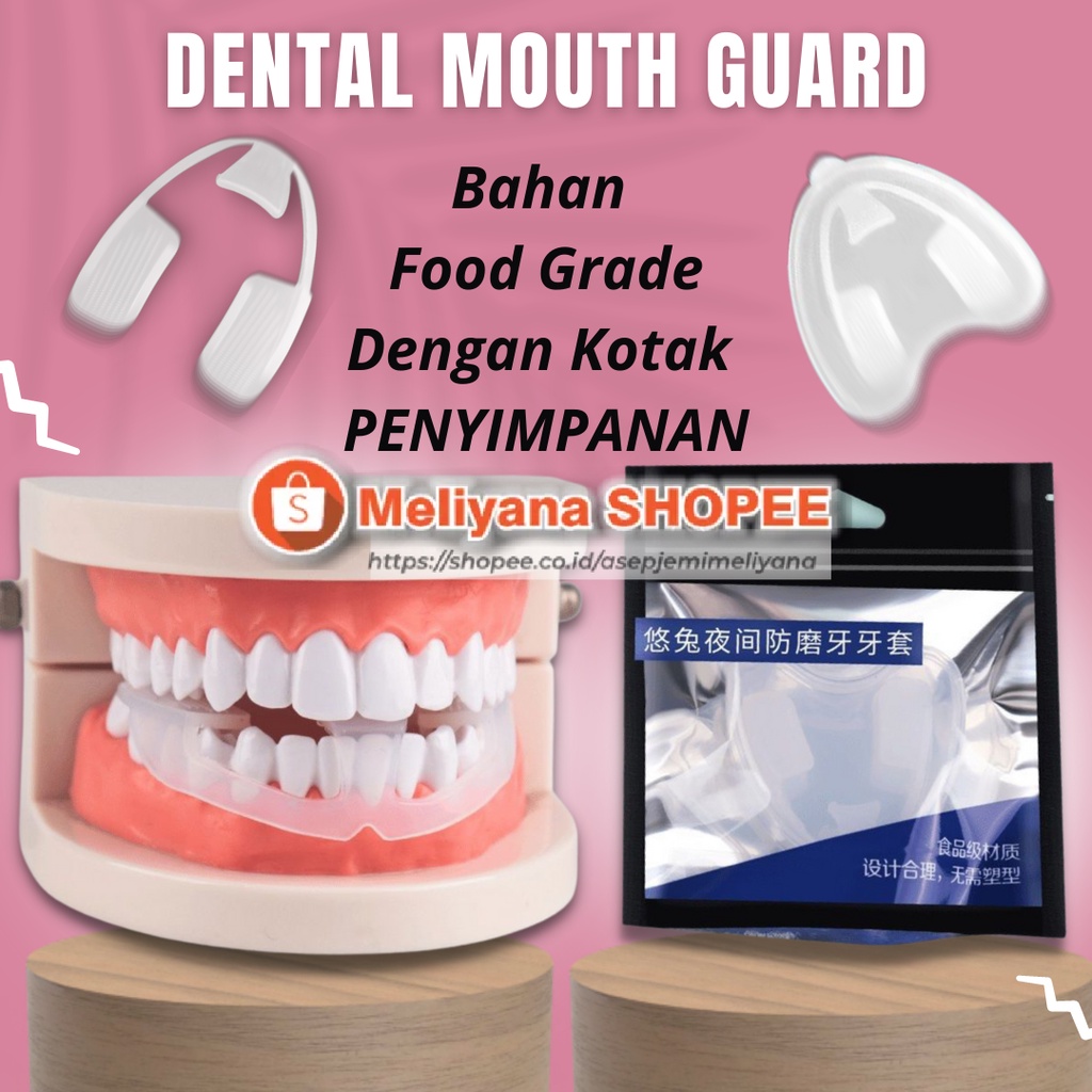 Jual ORIGINAL Dental Mouth Guard Bruxism Splint Night Teeth Tooth ...