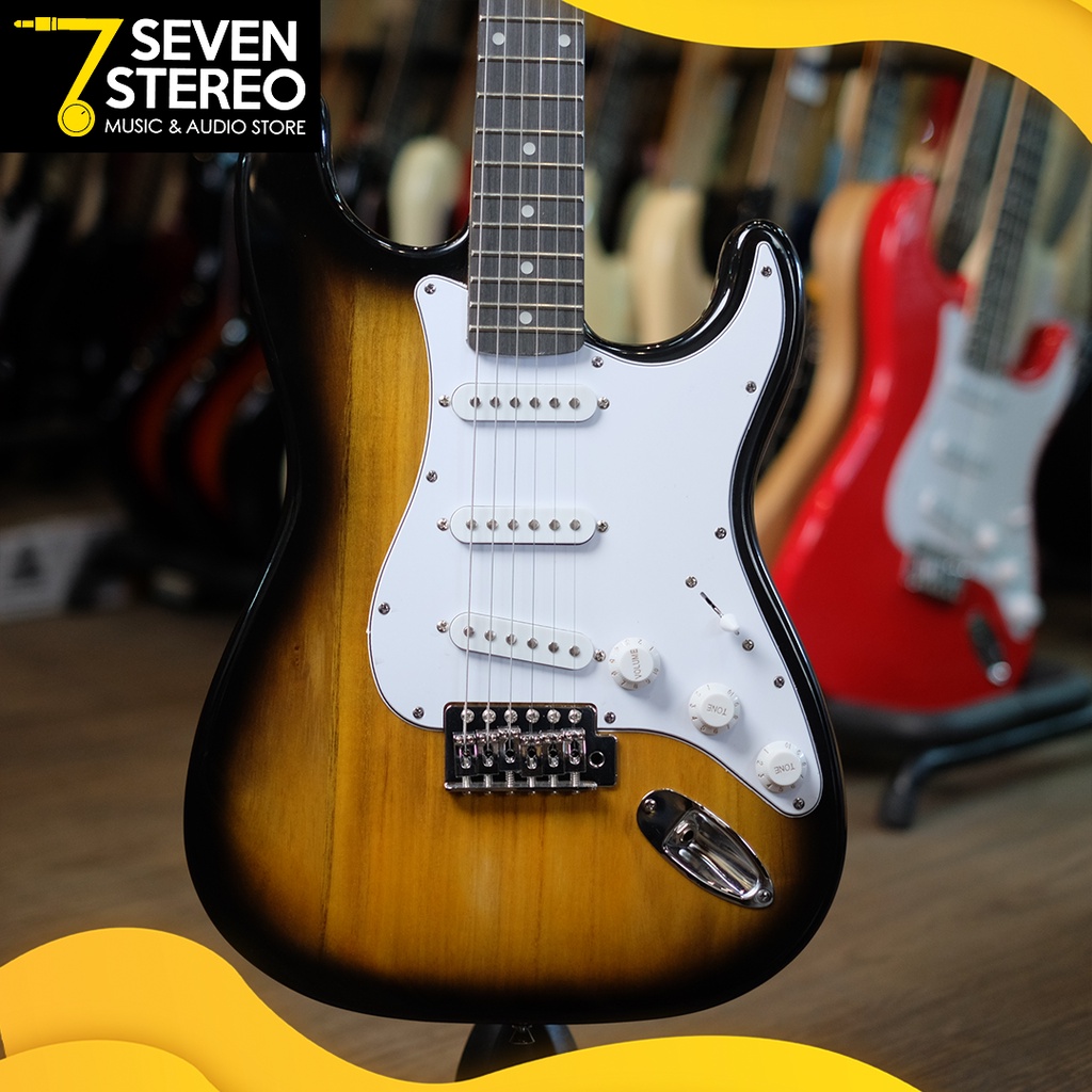 Jual Stinger SST10 Stratocaster Model Electric Guitar | Shopee Indonesia
