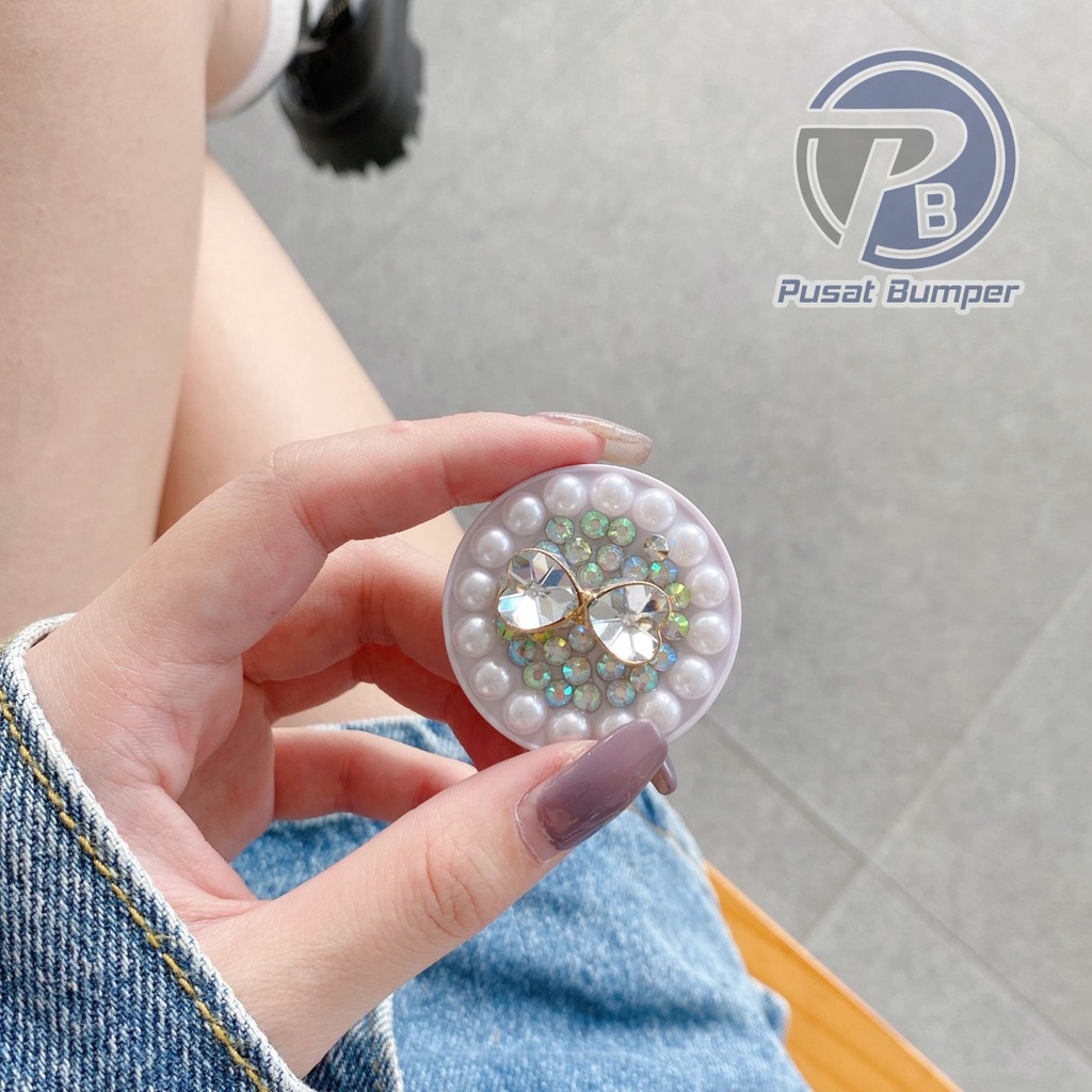 Jual pop socket stand popsocket phone holder hp griptok 3d permata 3m ...